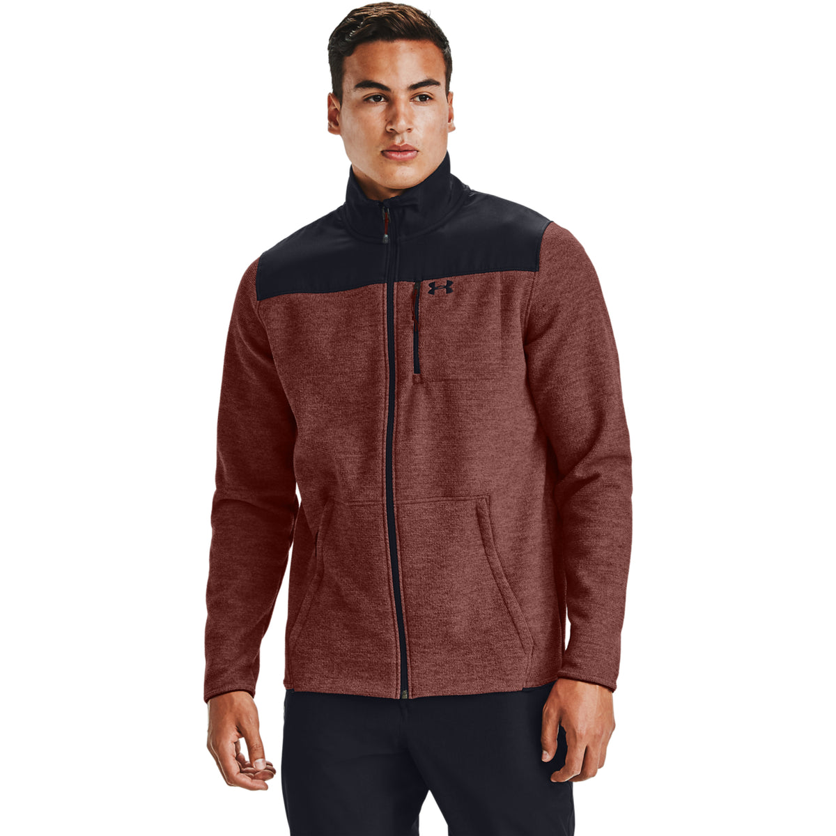 Polerón UA Specialist Grid Full Zip para Hombre