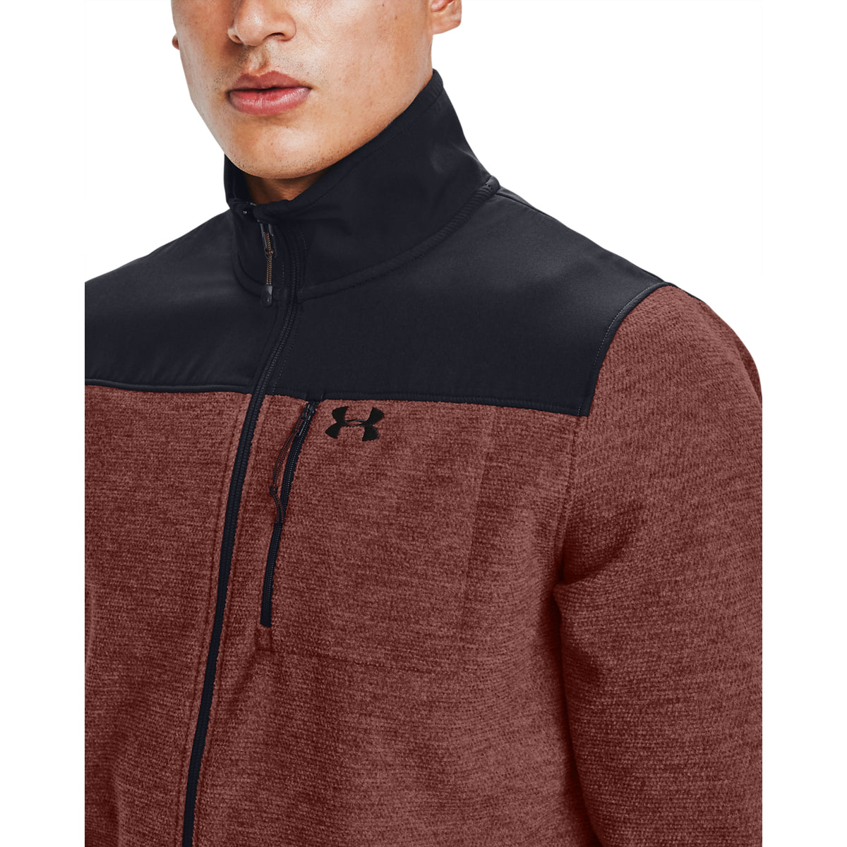 Polerón UA Specialist Grid Full Zip para Hombre