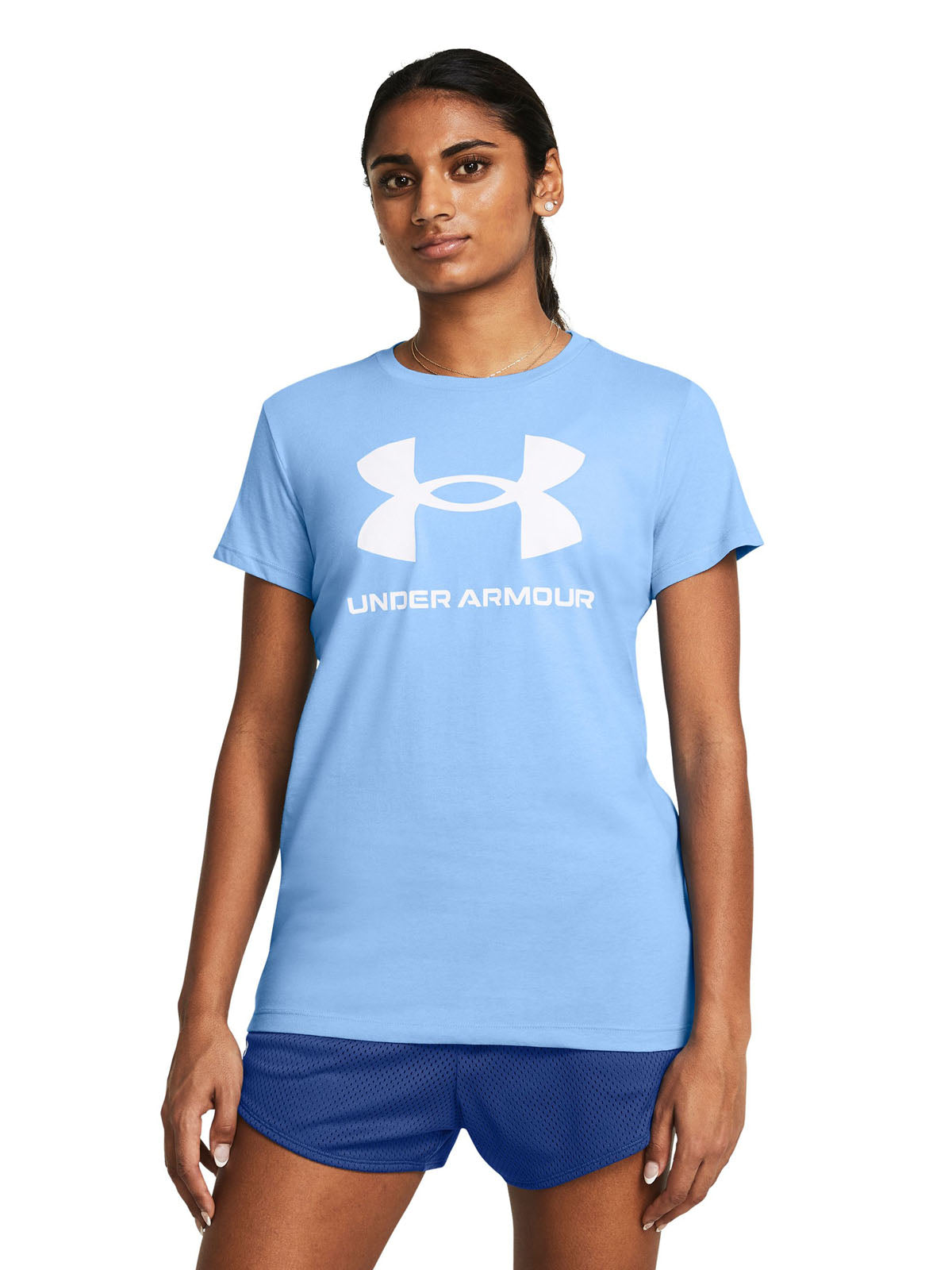 Polera manga corta UA Rival para mujer