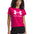 Polera manga corta Under Armour Rival rosado para mujer