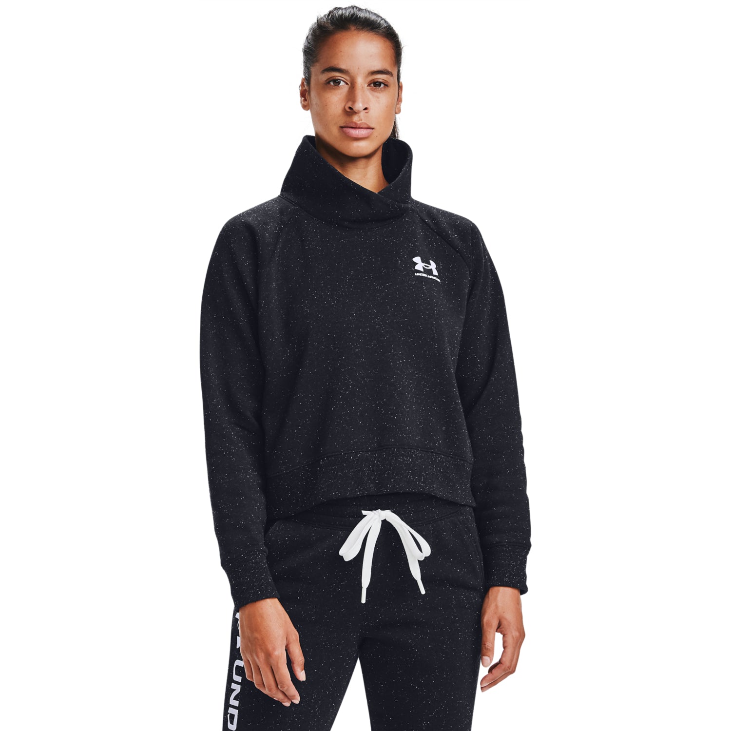 Polerón UA Rival Fleece Wrap Neck para Mujer
