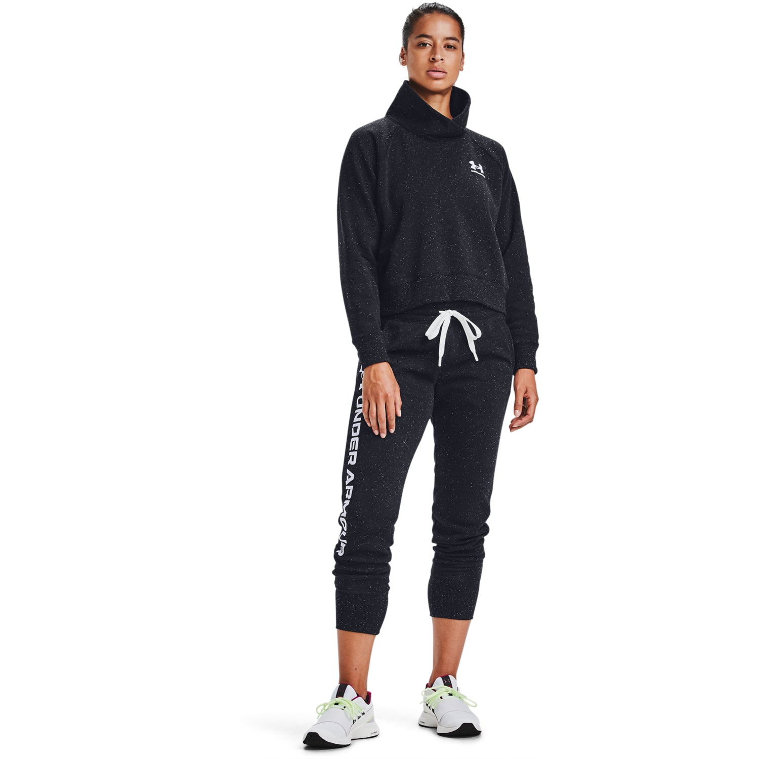 Polerón UA Rival Fleece Wrap Neck para Mujer