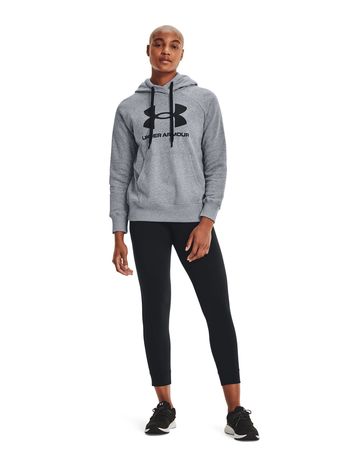 Polerón con gorro UA Rival Fleece Logo para Mujer