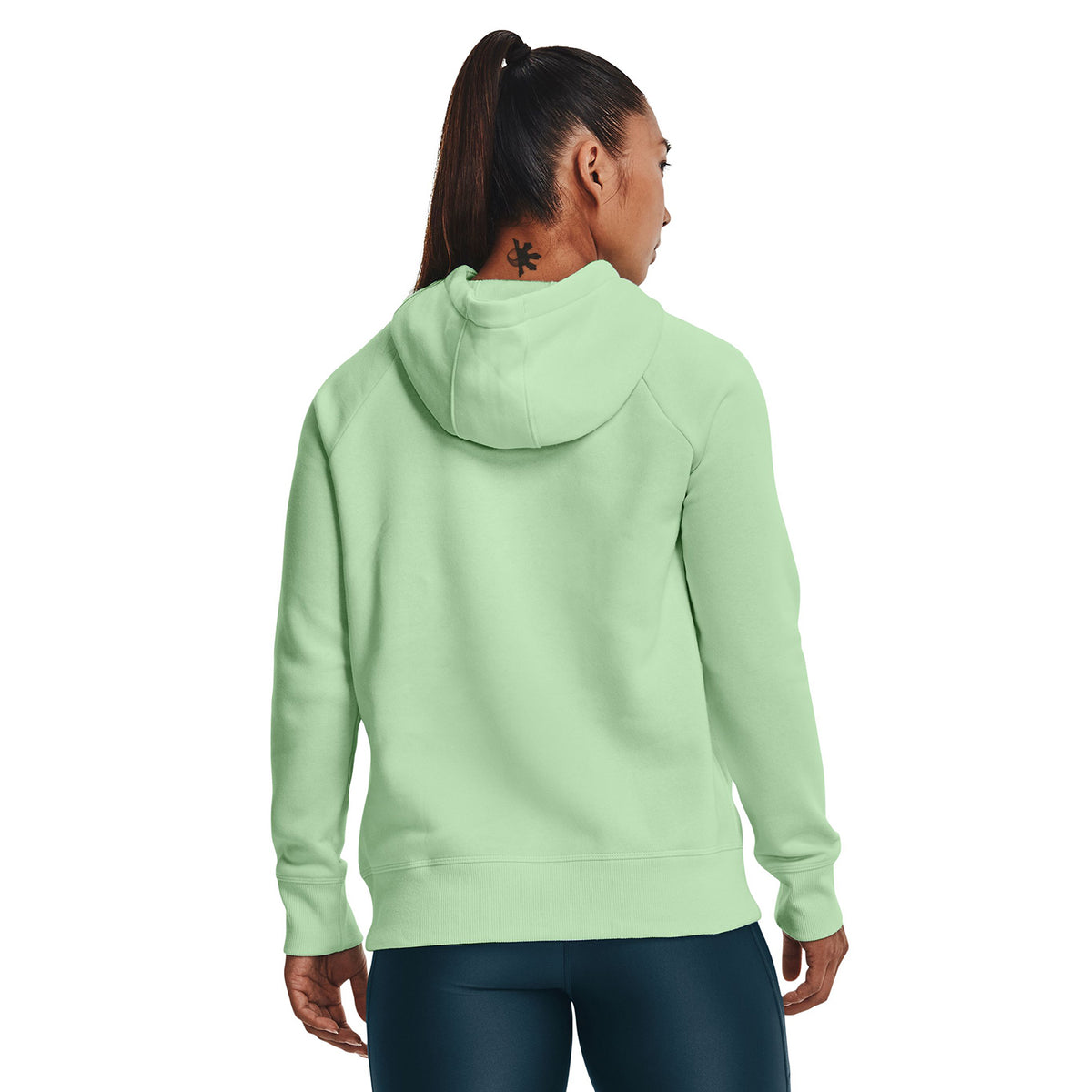 Polerón con gorro UA Rival Fleece Logo para Mujer