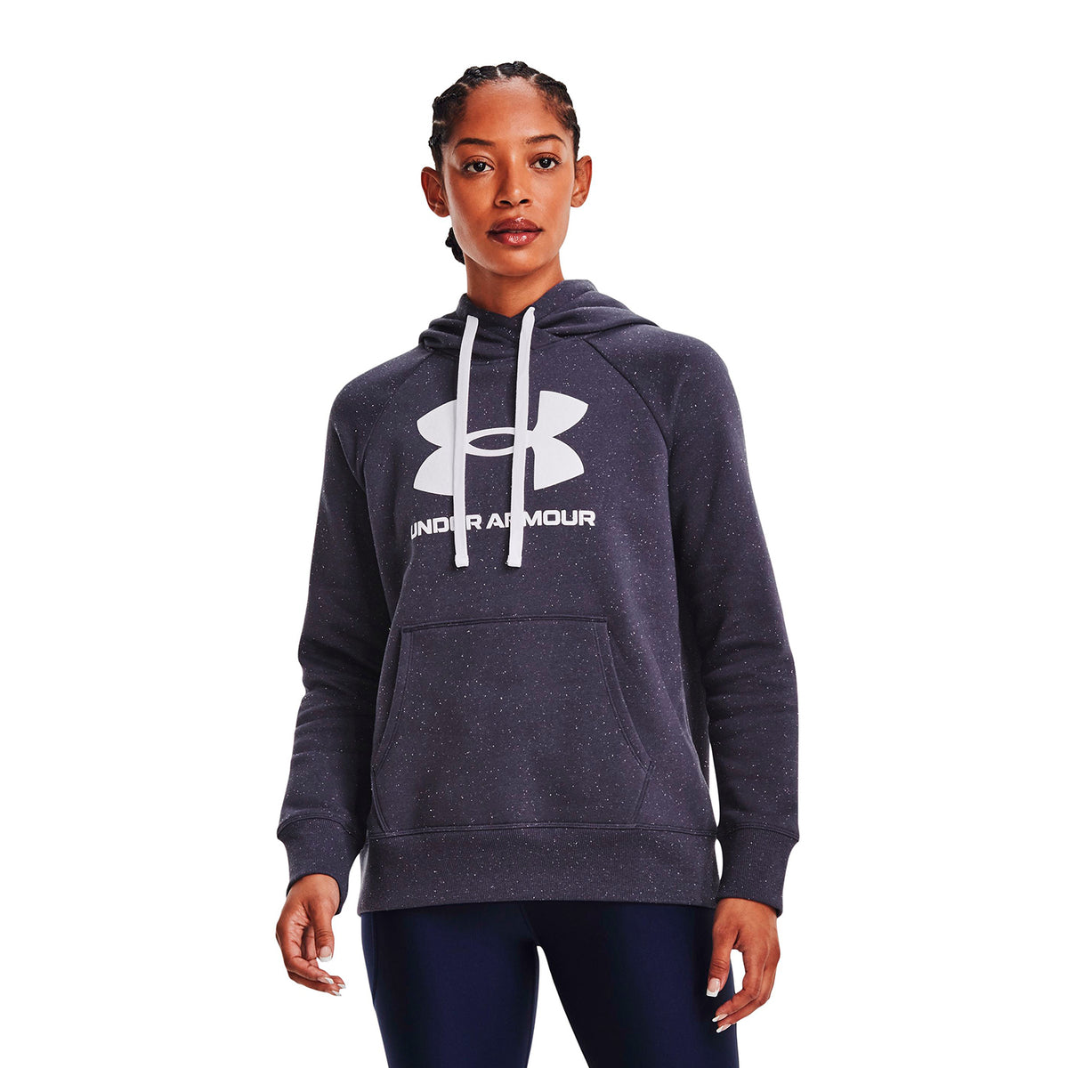 Polerón con gorro UA Rival Fleece Logo para Mujer