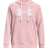 Polerón con gorro UA Rival Fleece Logo para Mujer