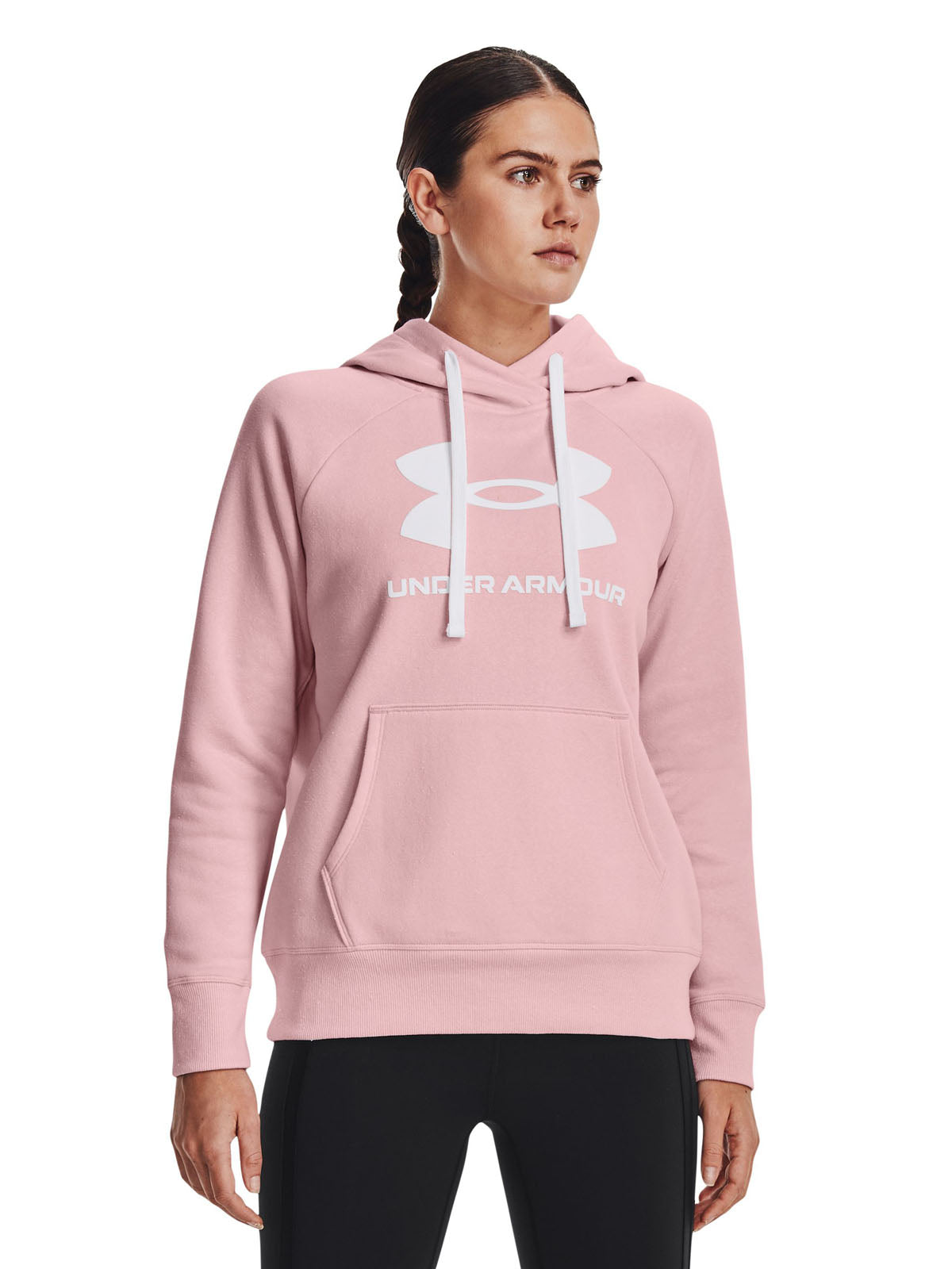 Polerón con gorro UA Rival Fleece Logo para Mujer