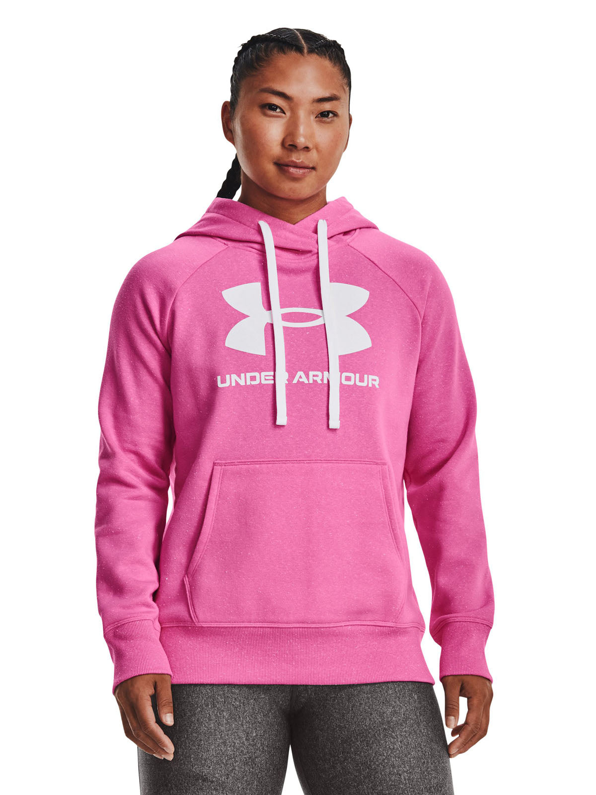 Polerón con gorro UA Rival Fleece Logo para Mujer