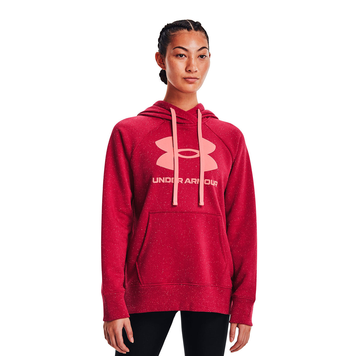 Polerón con gorro UA Rival Fleece Logo para Mujer