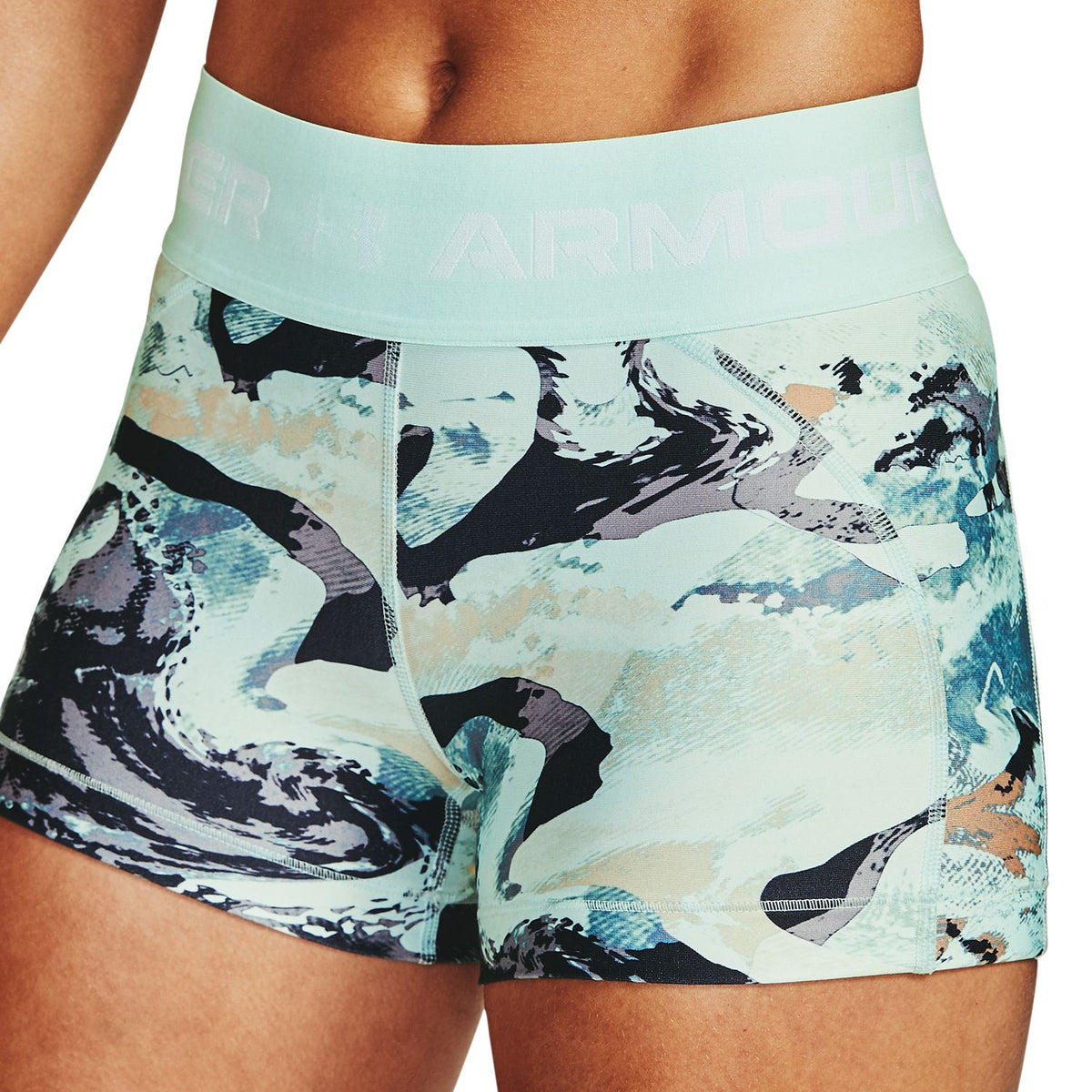 Short estampado HeatGear® Armour para mujer