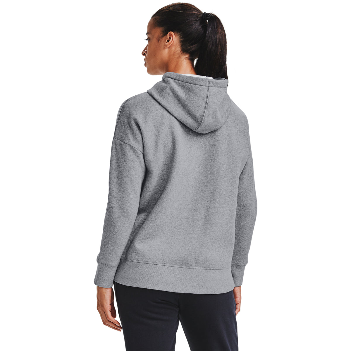 Polerón UA Rival Fleece Full ZIP para mujer