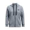 Polerón UA Rival Fleece Full ZIP para mujer