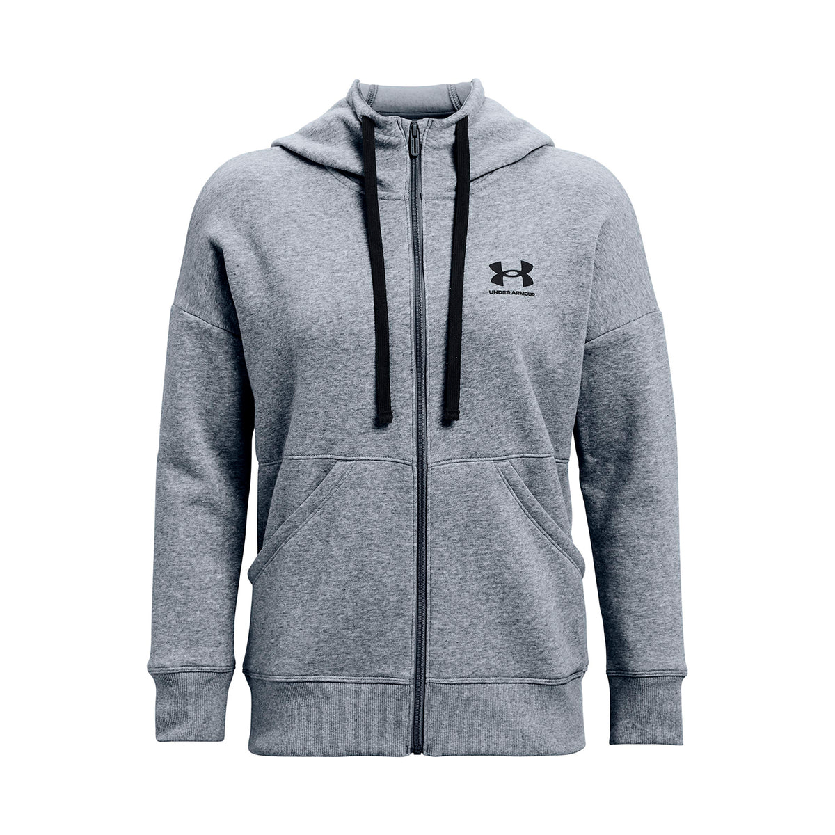 Polerón UA Rival Fleece Full ZIP para mujer