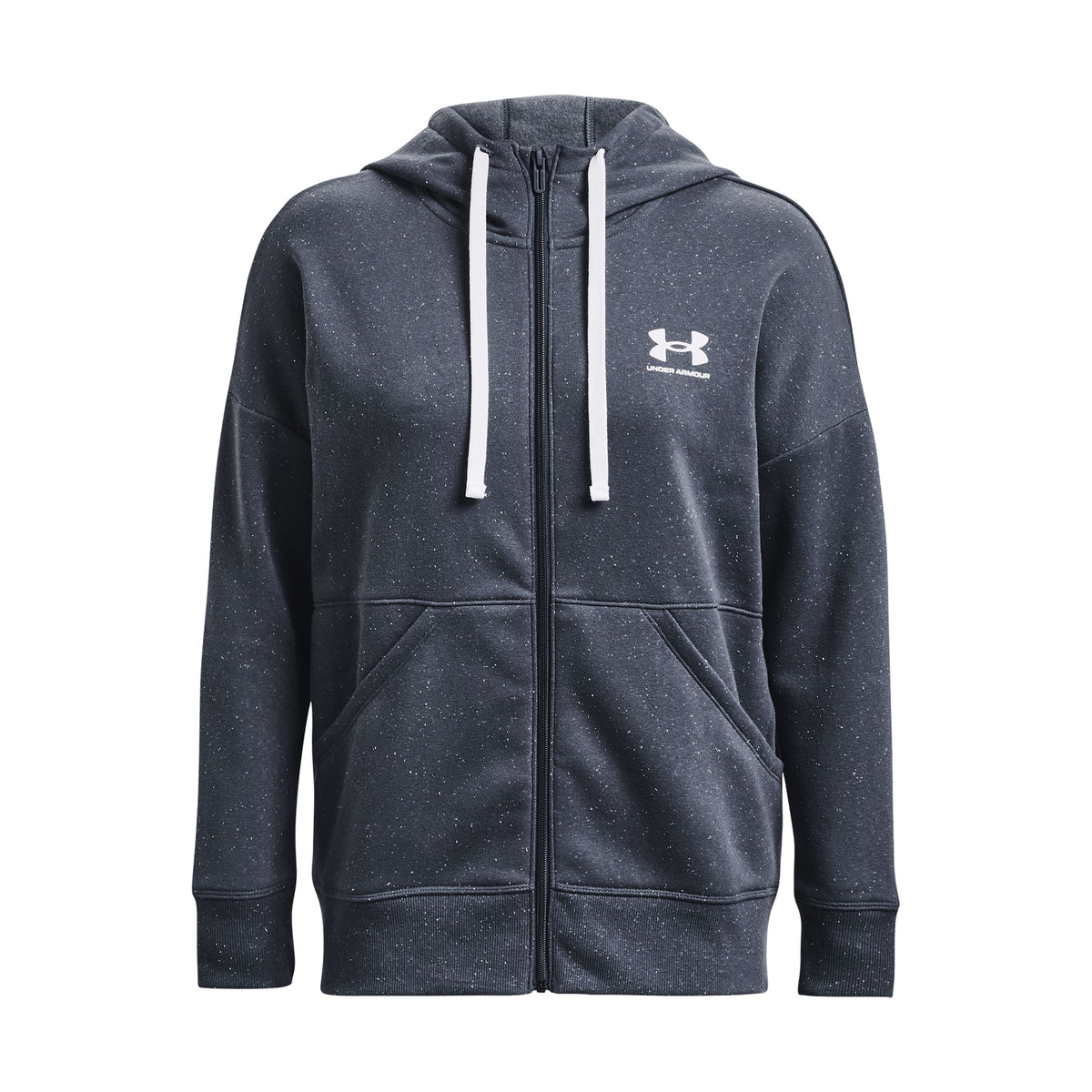 Polerón UA Rival Fleece Full ZIP para mujer