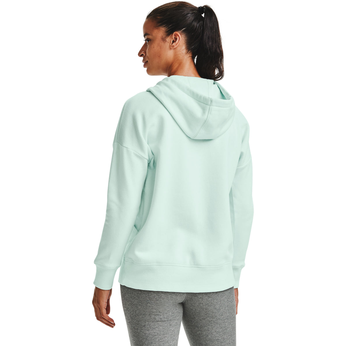 Polerón UA Rival Fleece Full ZIP para mujer