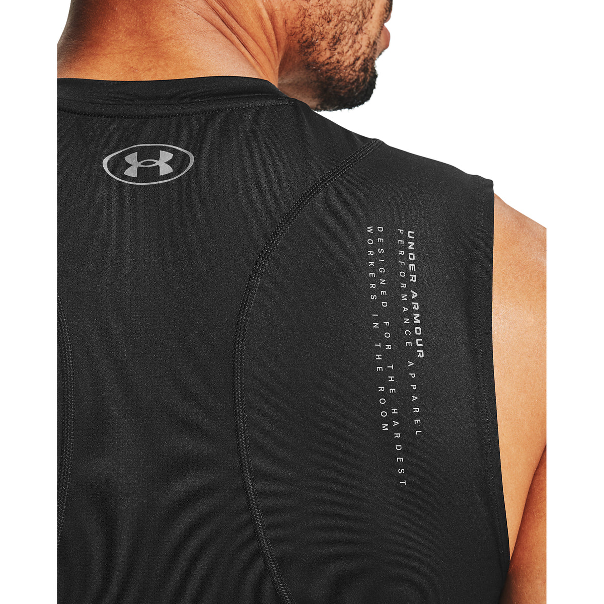 Polera sin Mangas Project Rock HeatGear® para Hombre