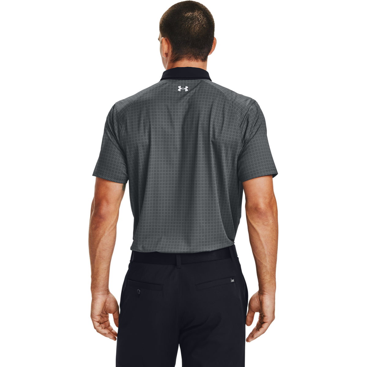 Polera Polo UA Iso-Chill Grid para Hombre