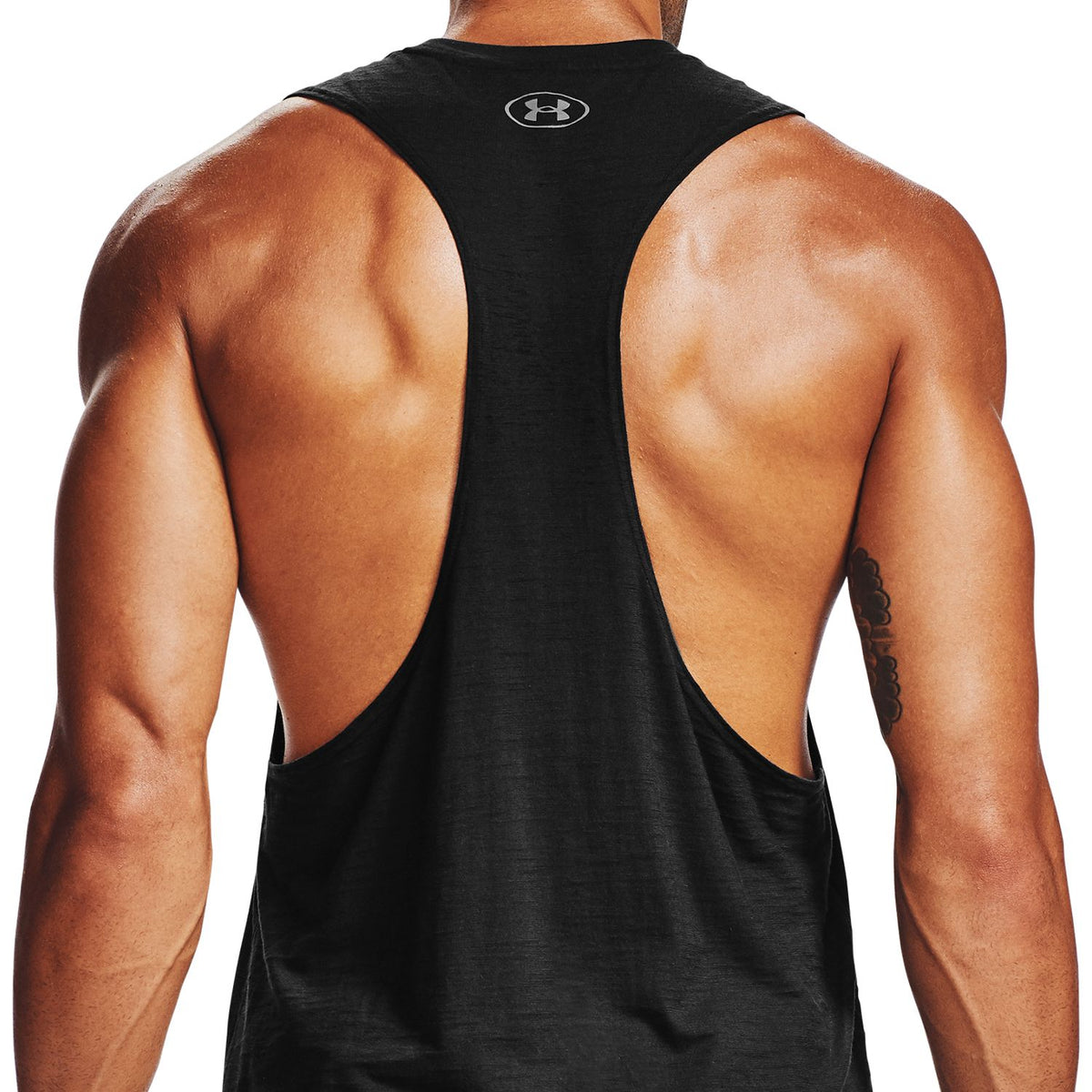 Polera sin Mangas Project Rock Charged Cotton® para Hombre