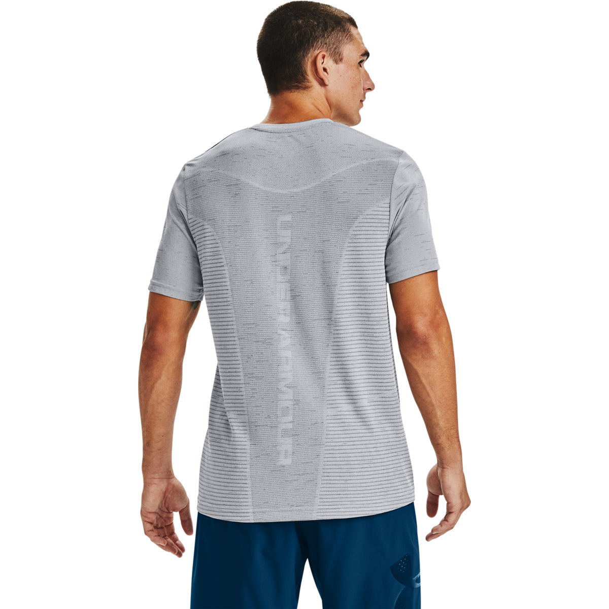 Polera Manga Corta UA Seamless Logo para Hombre
