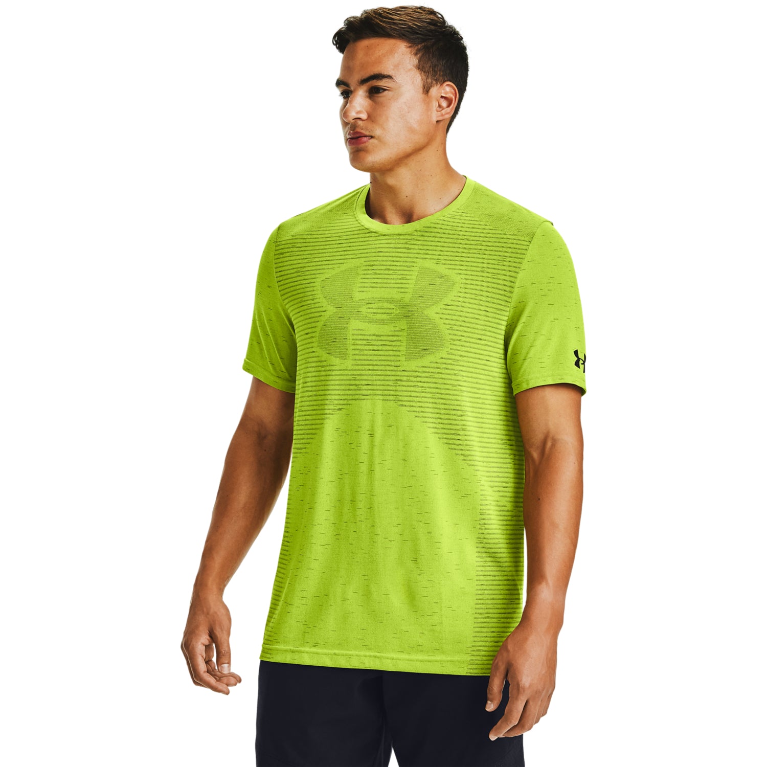 Polera Manga Corta UA Seamless Logo para Hombre