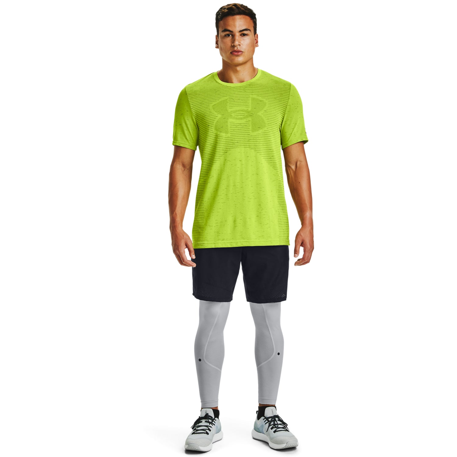 Polera Manga Corta UA Seamless Logo para Hombre