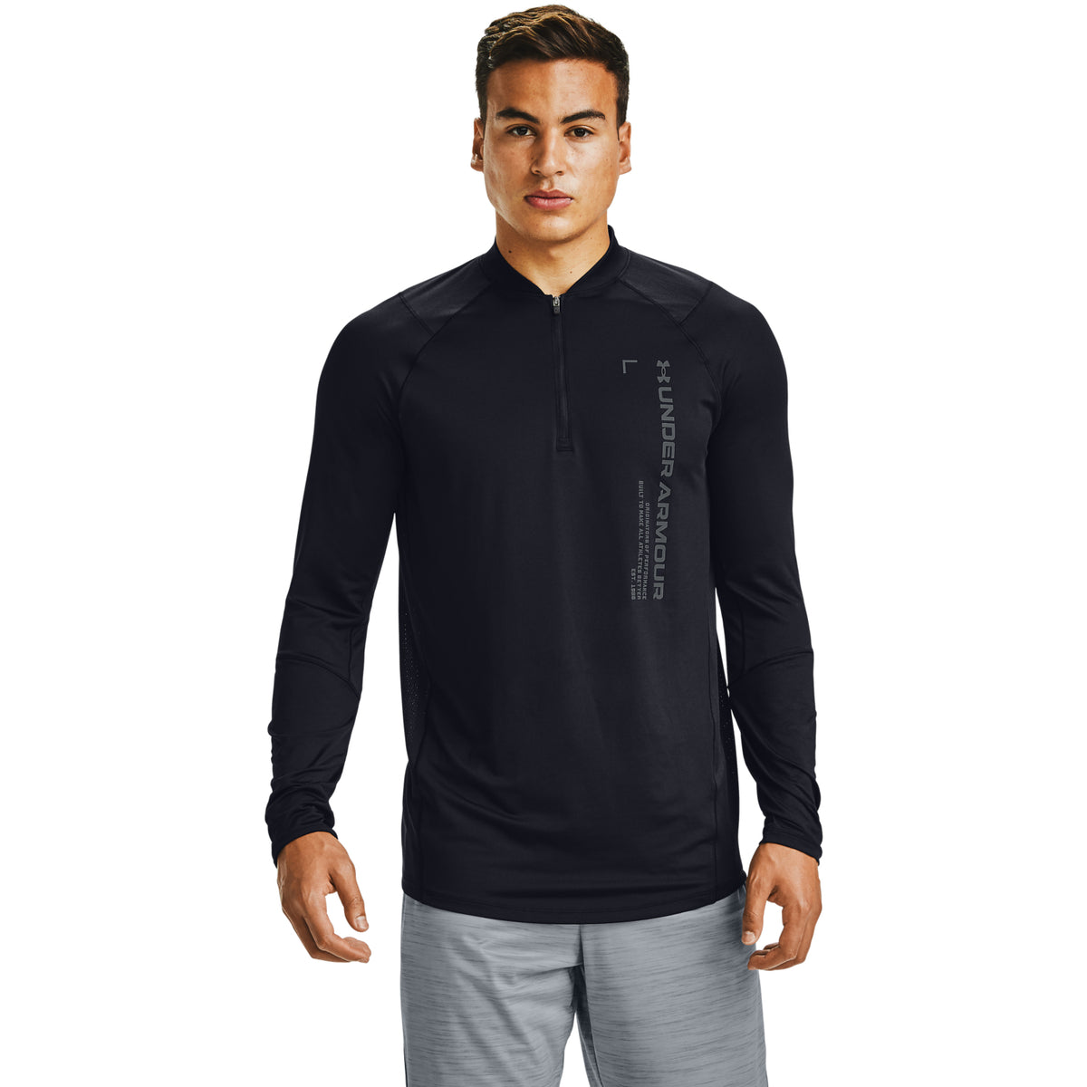 Polerón UA MK-1 Graphic ¼ Zip para Hombre