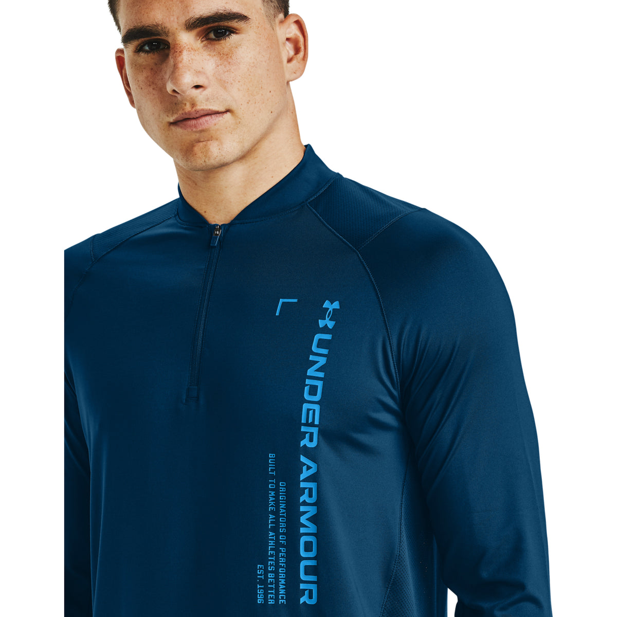 Polerón UA MK-1 Graphic ¼ Zip para Hombre