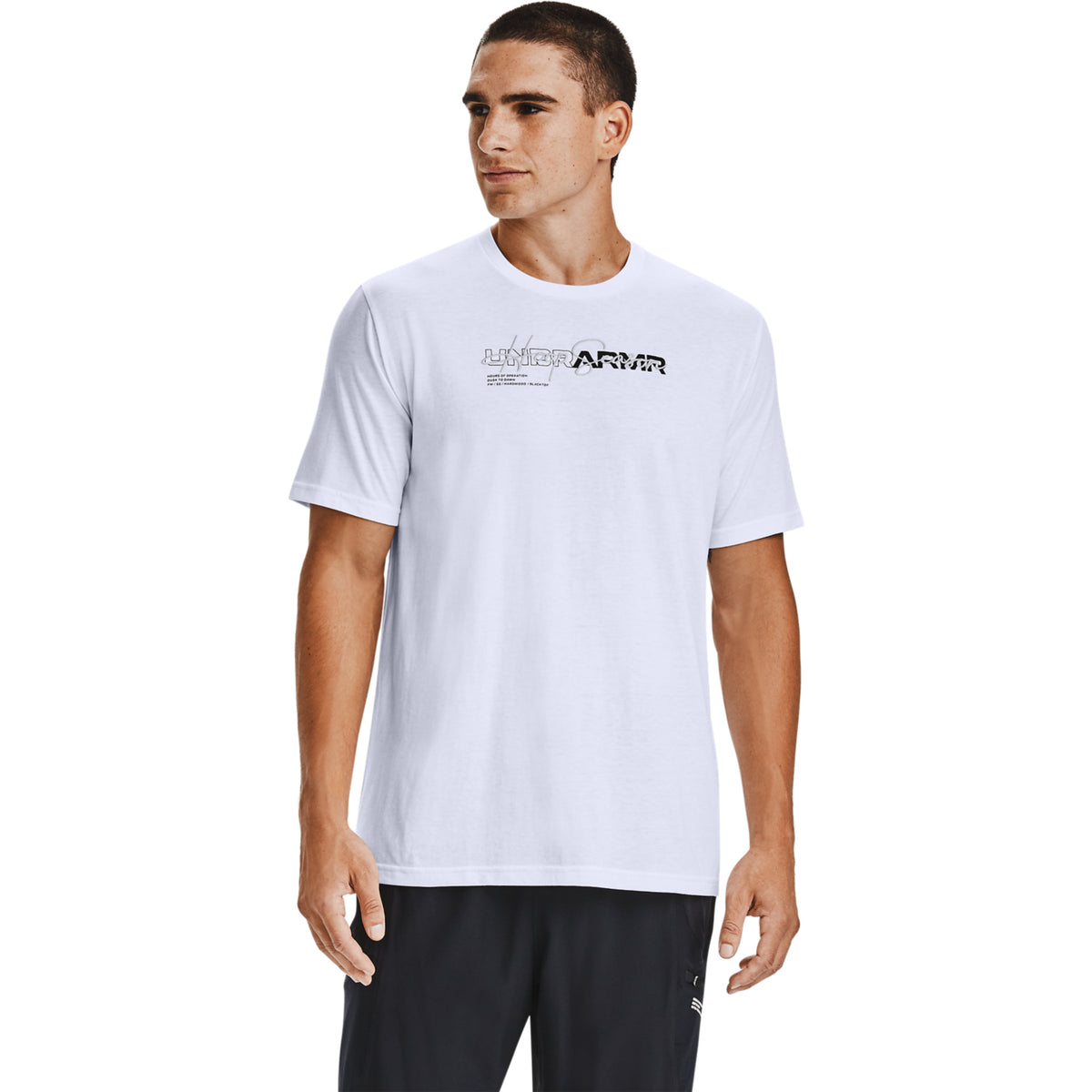 Polera UA UNDR ARMR Wordmark para Hombre