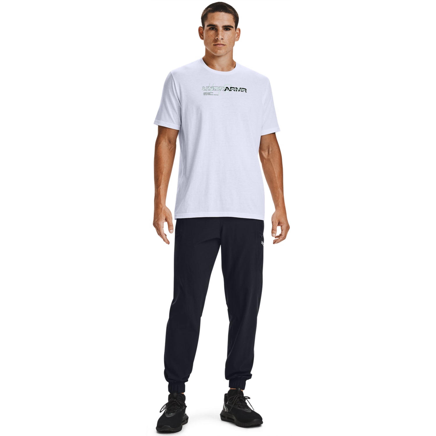 Polera UA UNDR ARMR Wordmark para Hombre