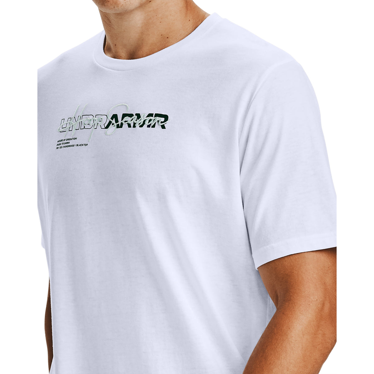 Polera UA UNDR ARMR Wordmark para Hombre