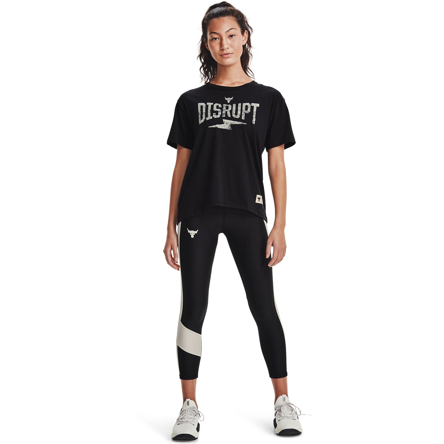 Polera Manga Corta Project Rock Disrupt para Mujer