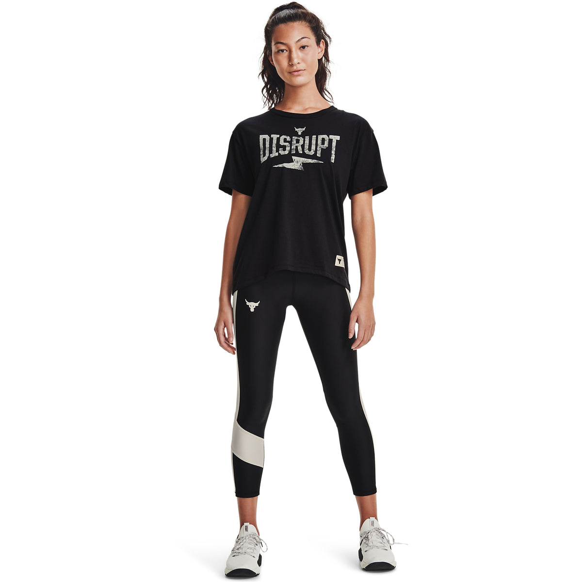 Polera Manga Corta Project Rock Disrupt para Mujer