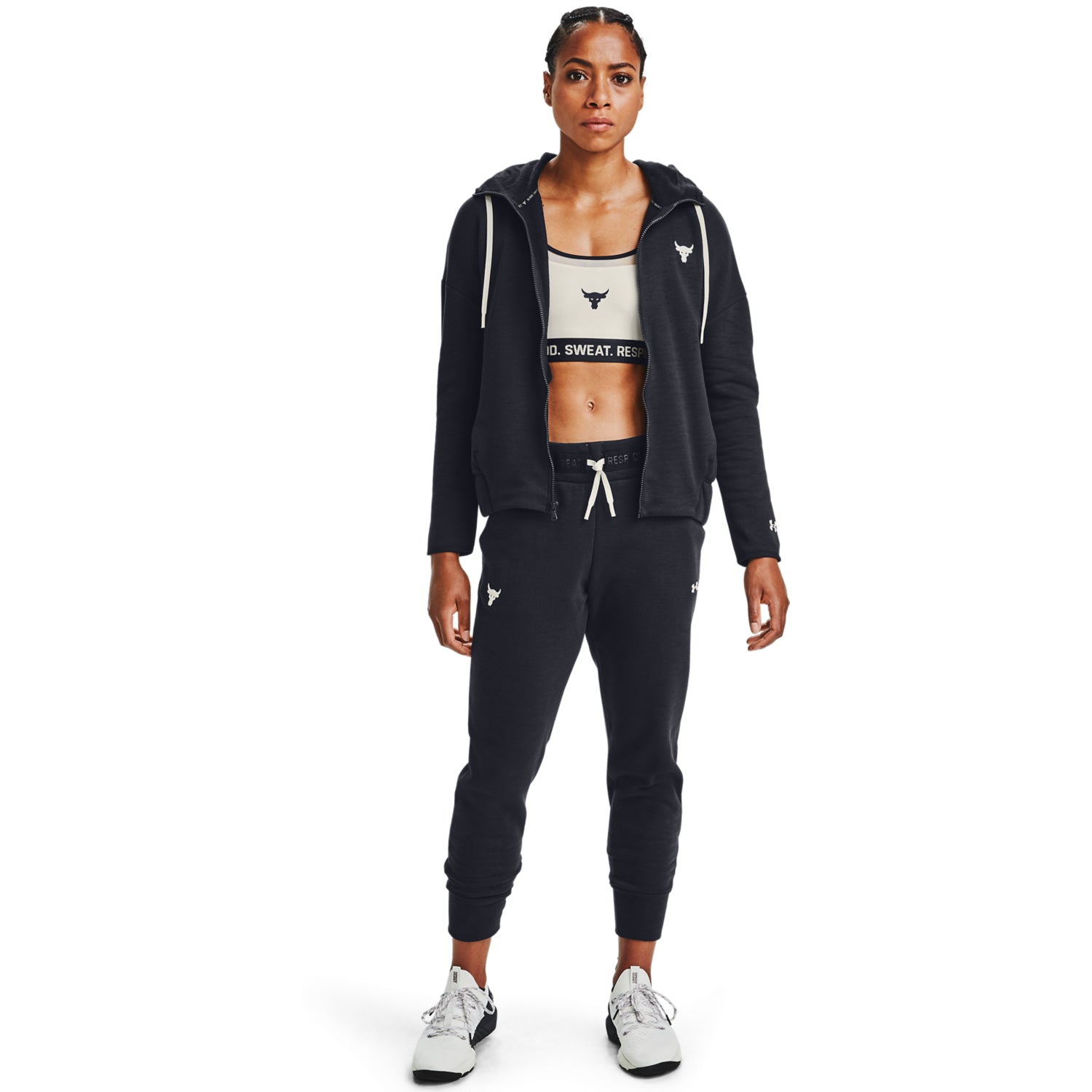 Pantalones Project Rock Charged Cotton® Fleece para Mujer