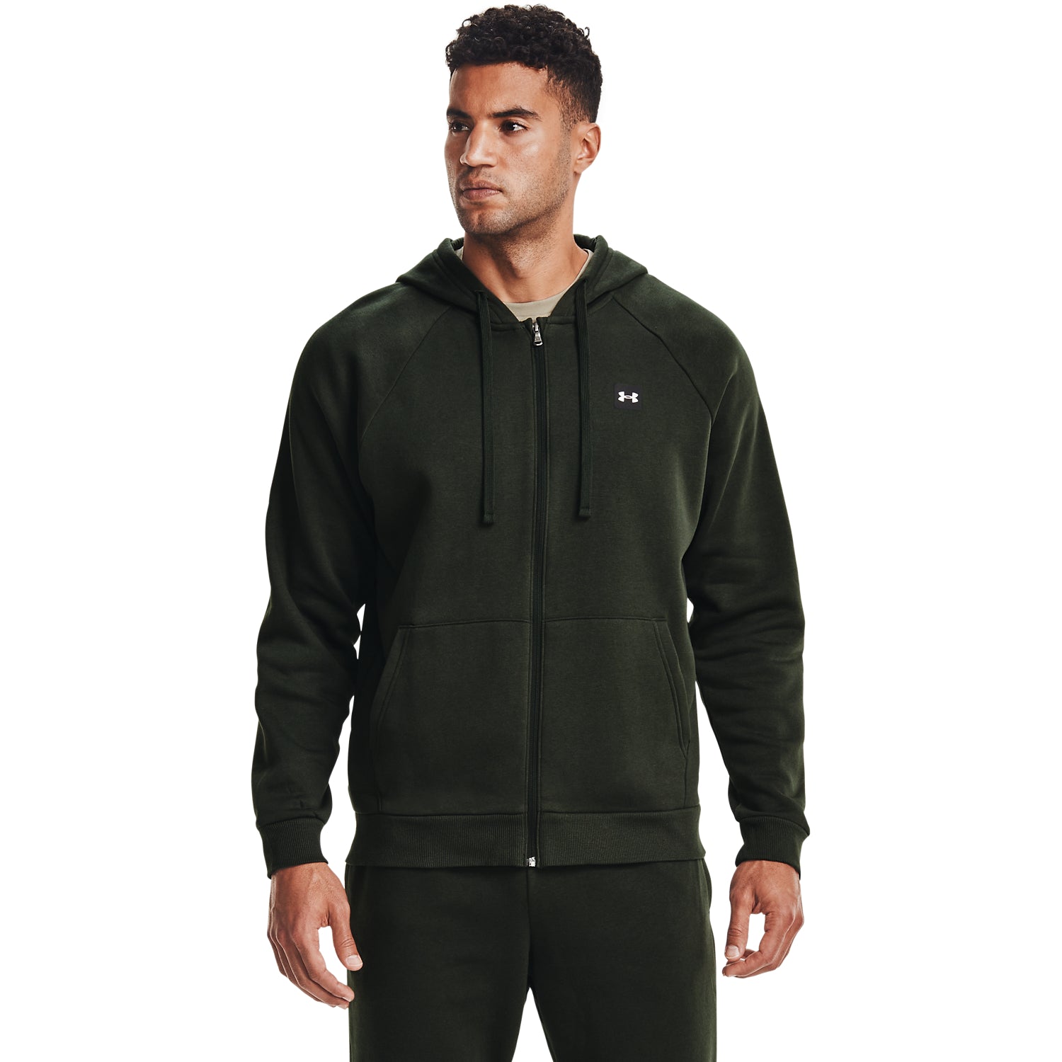 Polerón UA Rival Fleece Full Zip para Hombre