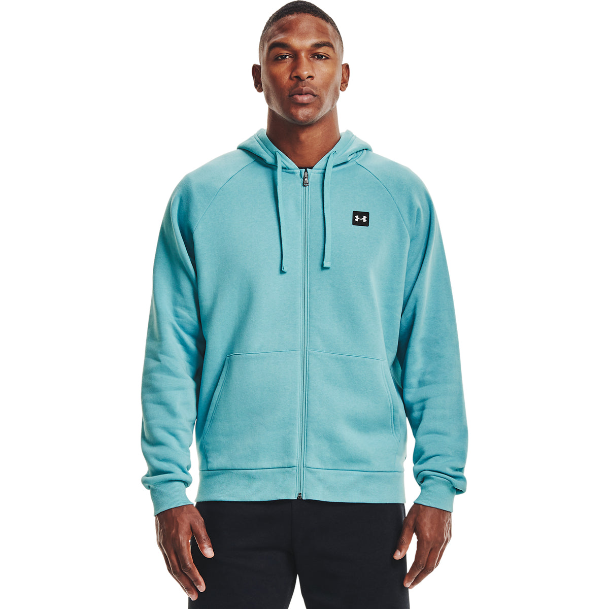 Polerón UA Rival Fleece Full Zip para Hombre