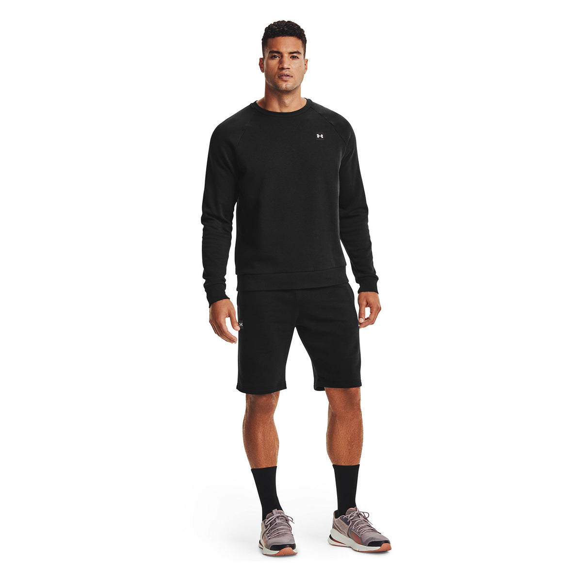 Shorts UA Rival Fleece para hombres