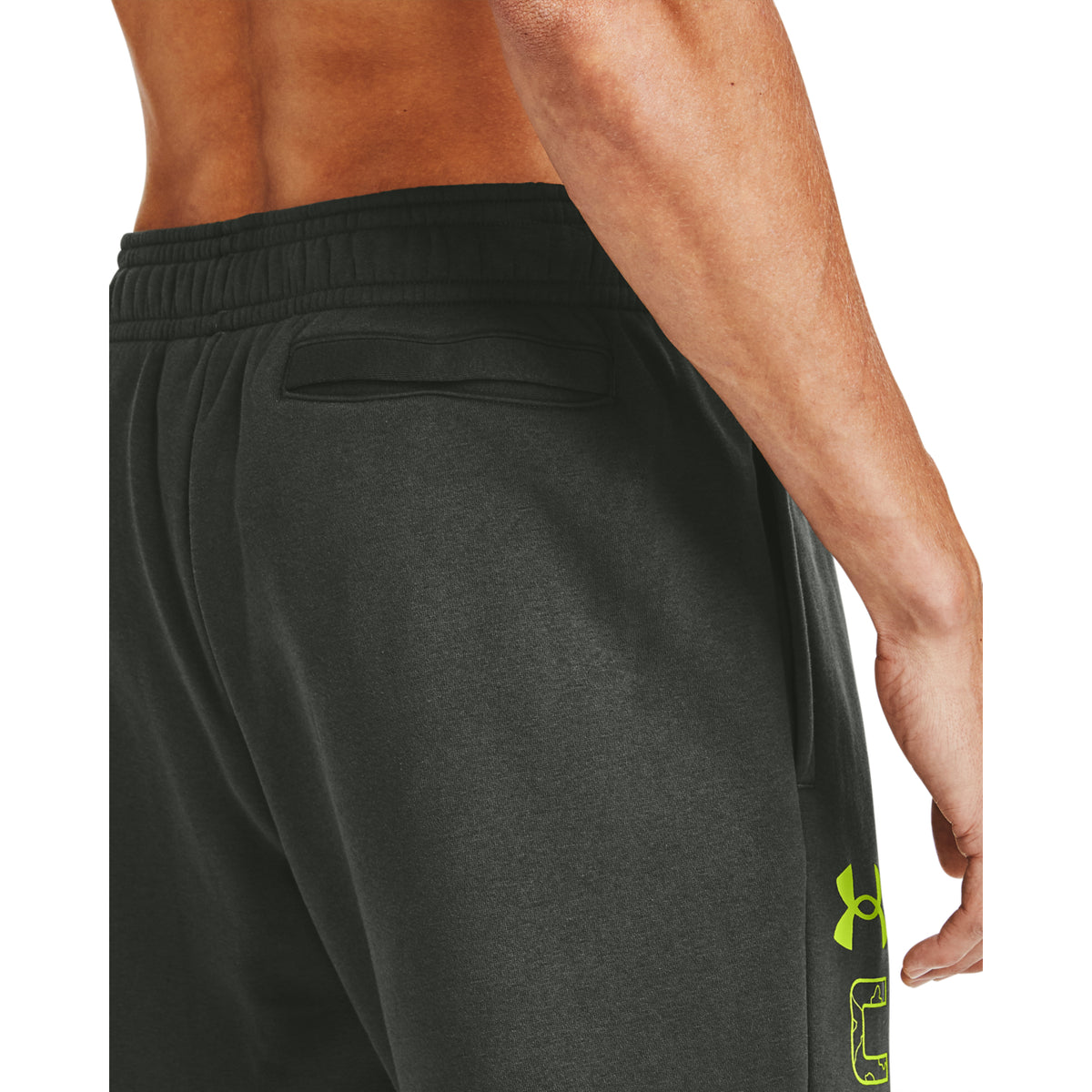 Pantalones de Entrenamiento UA Rival Fleece Graphic para Hombre
