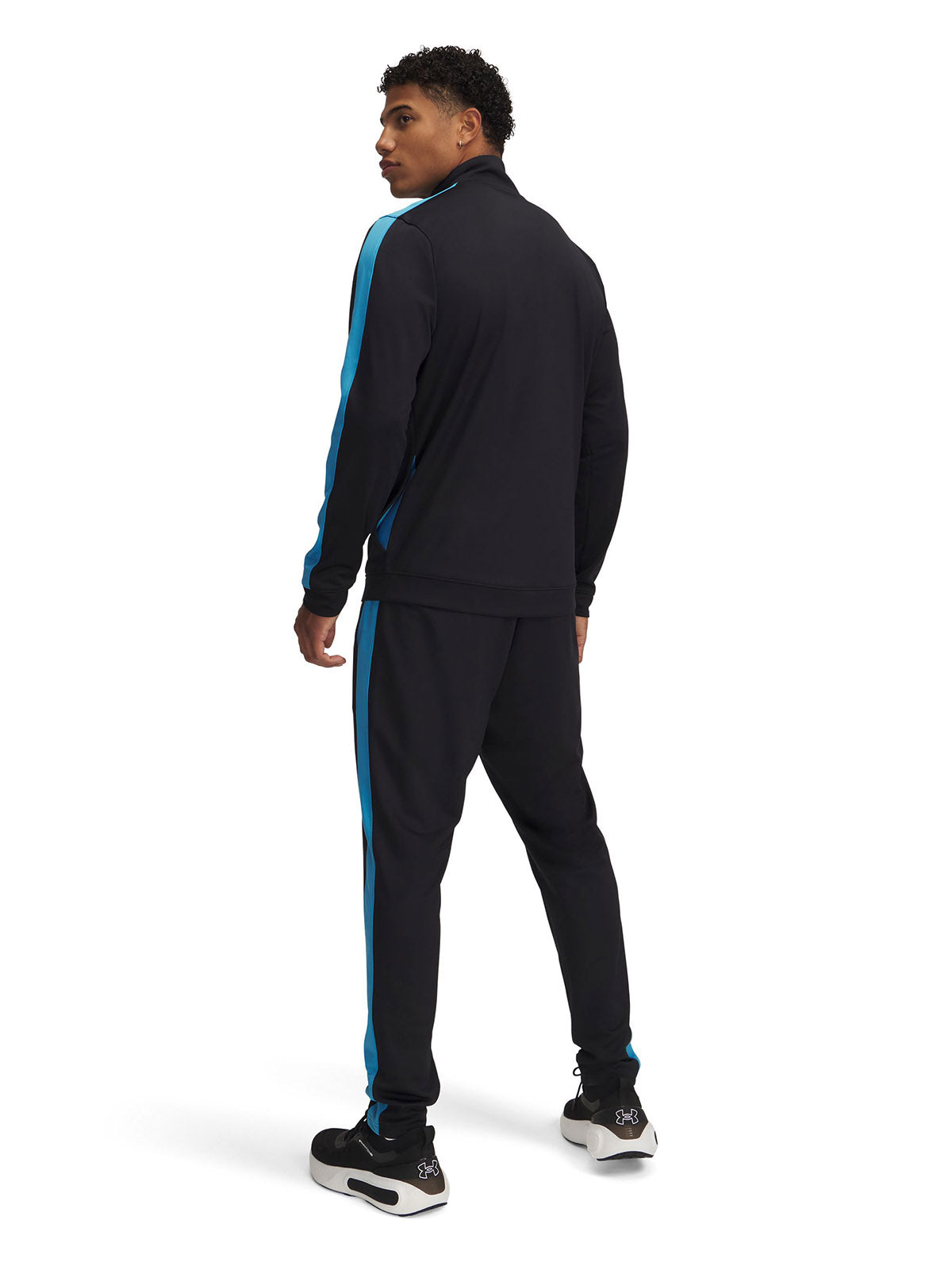 Conjunto Under Armour Rival knit negro para hombre