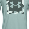 Polera Manga Corta UA Camo Box Logo para Hombre