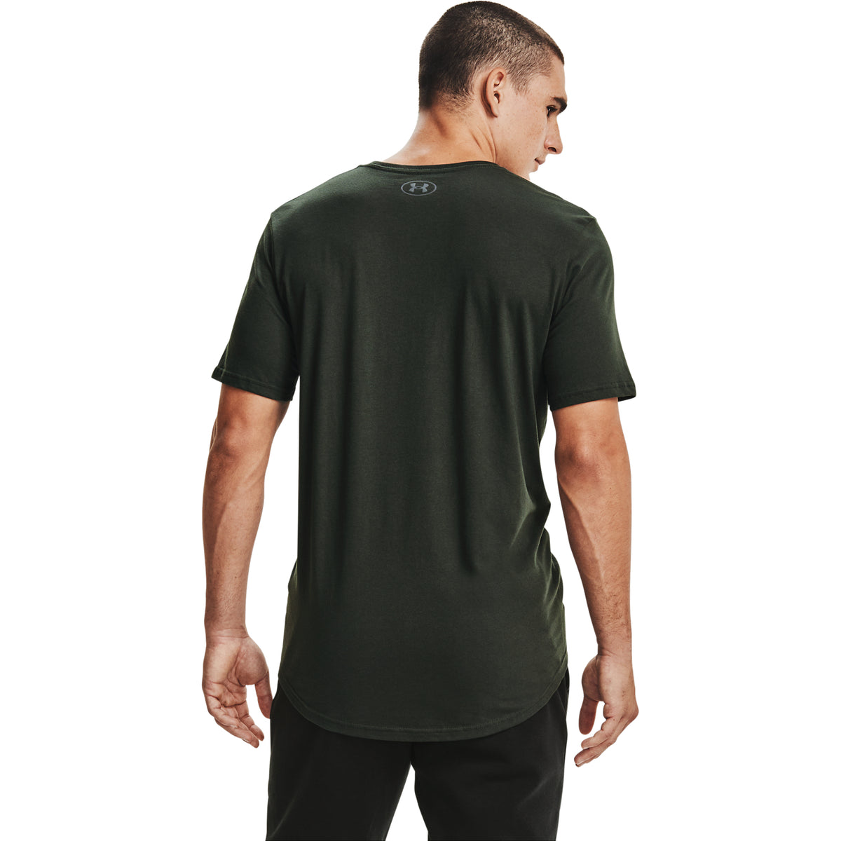 Polera Manga Corta UA Triple Stack Logo para Hombre