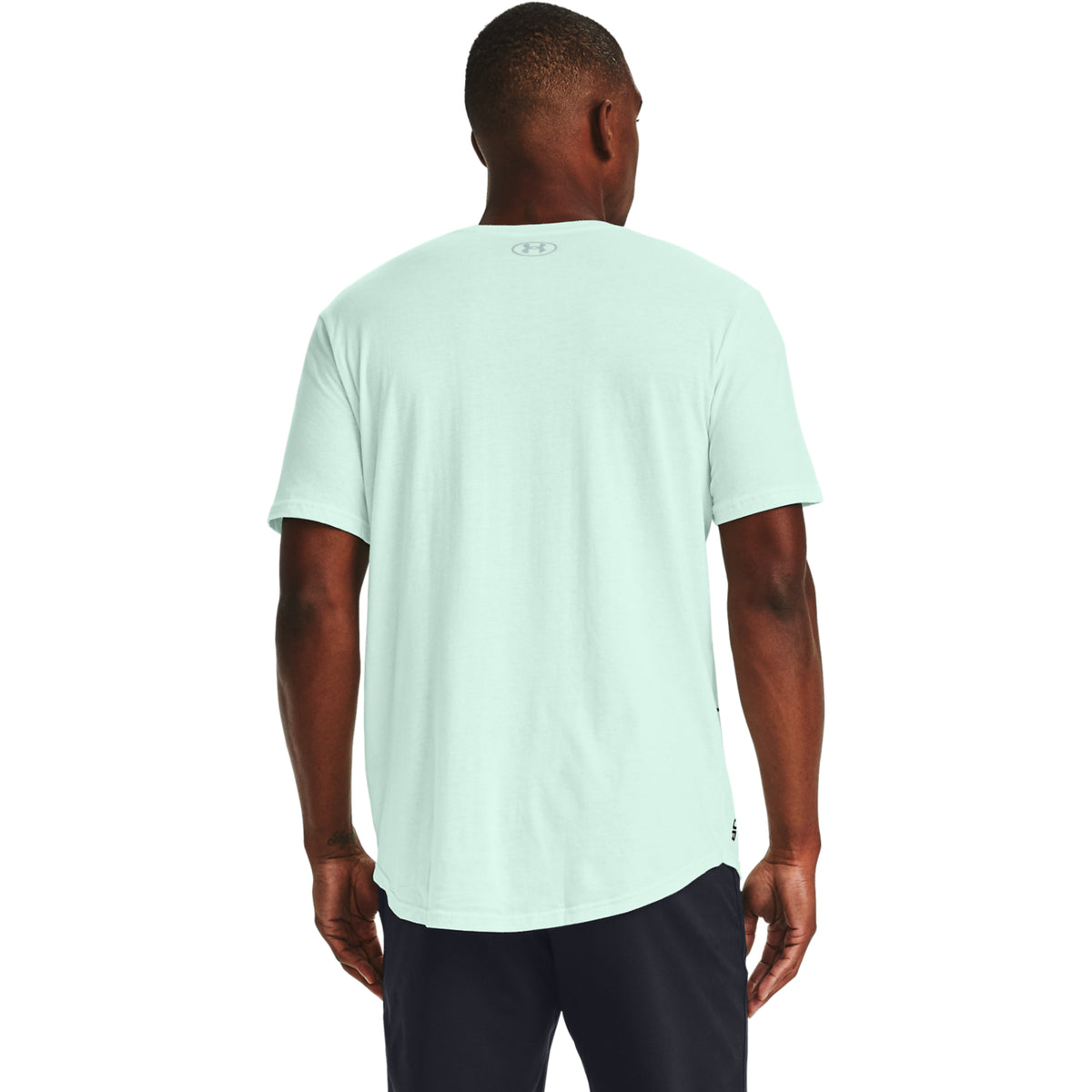 Polera Manga Corta UA Triple Stack Logo para Hombre