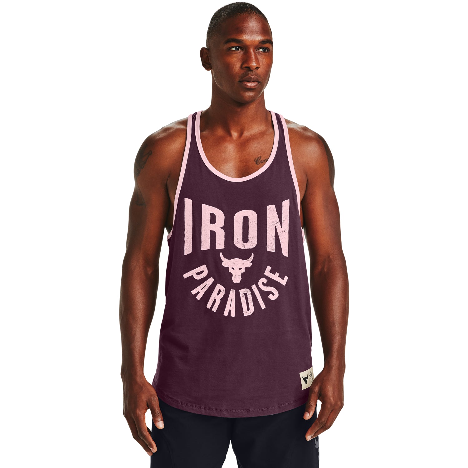 Polera sin Mangas Project Rock Iron Paradise para Hombre