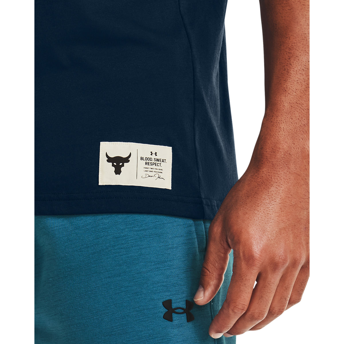 Polera sin Mangas Project Rock Sweat Equity para Hombre