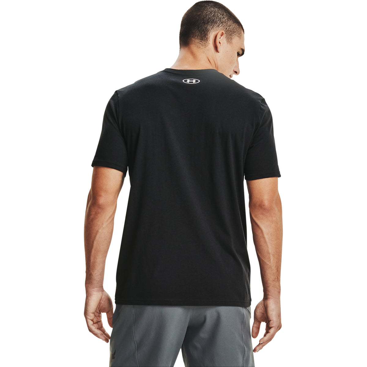 Polera Manga Corta Project Rock Brahma Bull Logo para Hombre