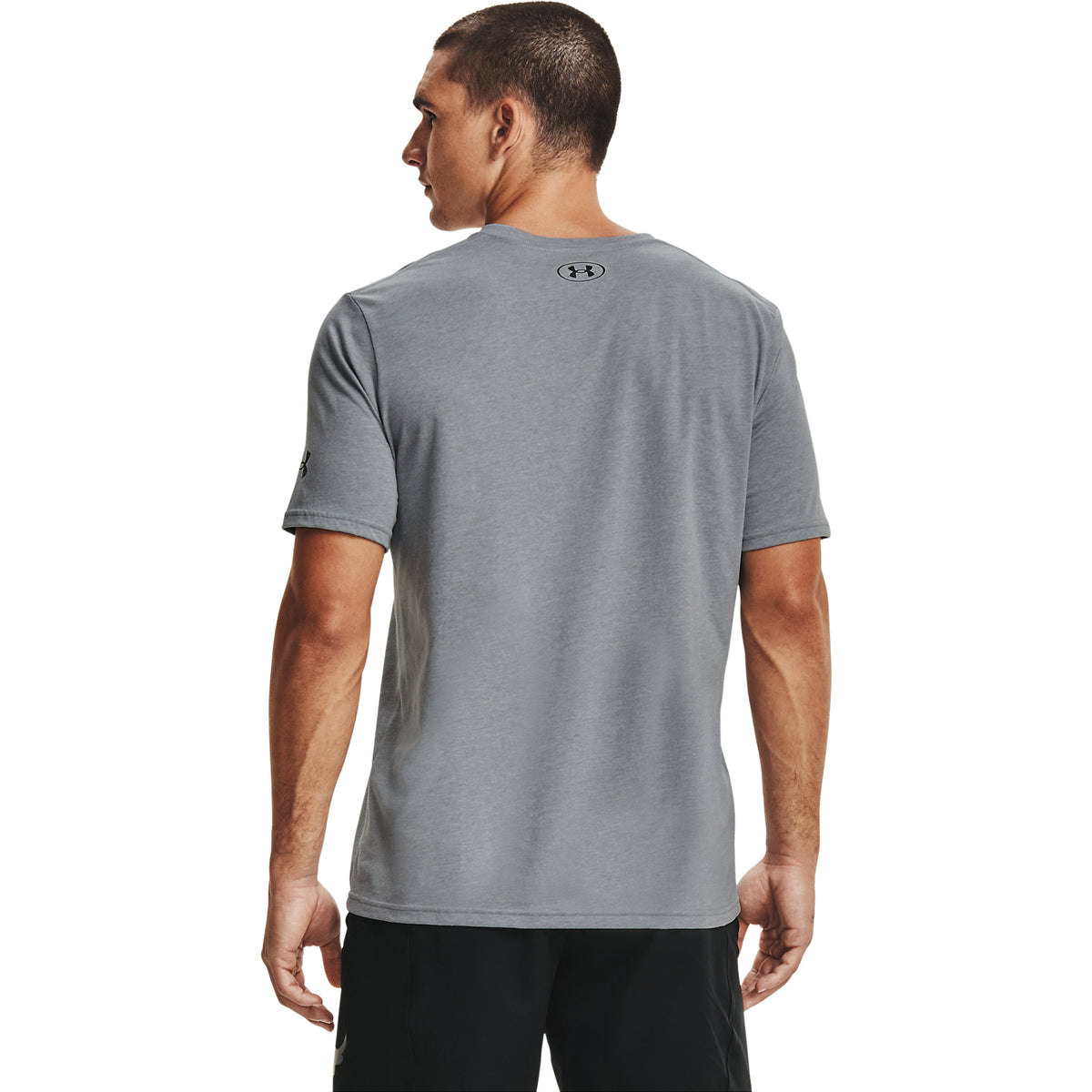 Polera Manga Corta Project Rock Brahma Bull Logo para Hombre