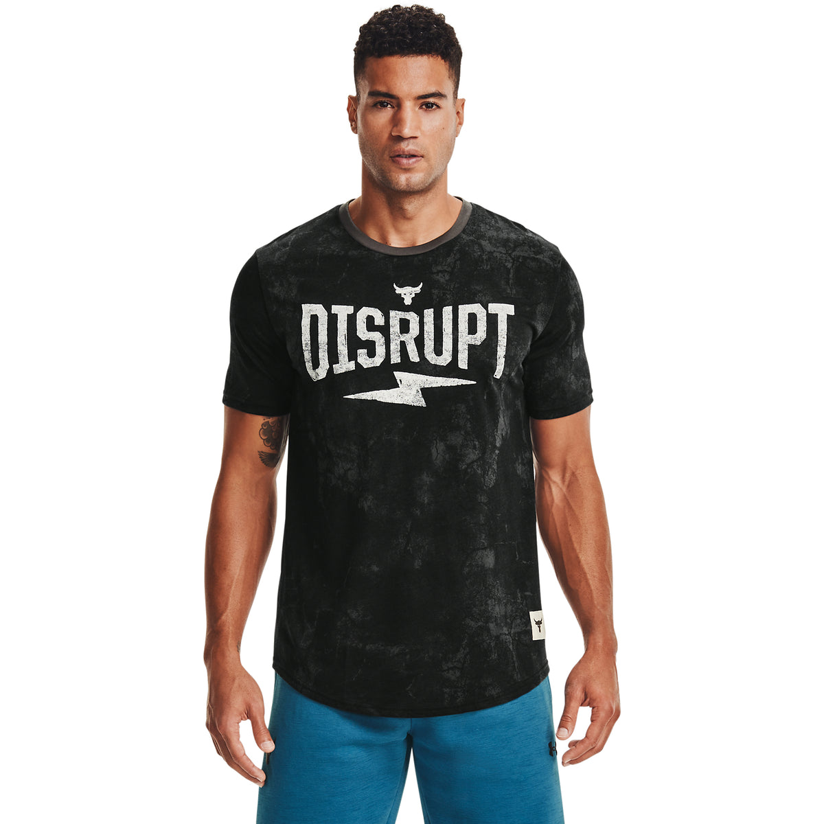 Polera Manga Corta Project Rock Disrupt para Hombre