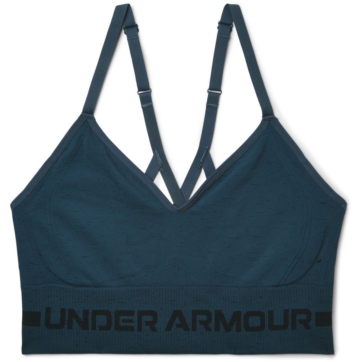 Sostén Deportivo UA Seamless Low Long Heather para Mujer