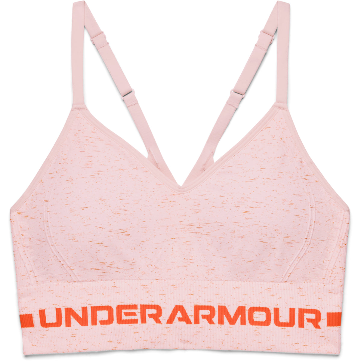 Sostén Deportivo UA Seamless Low Long Heather para Mujer