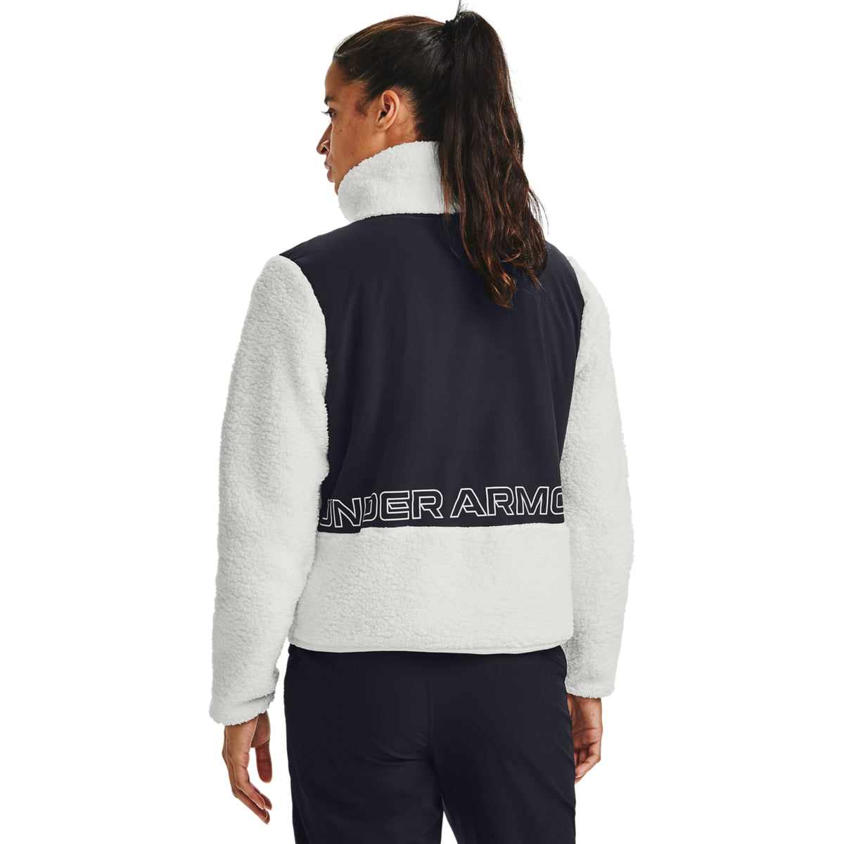 Chaqueta tipo Sweater UA Legacy Sherpa para Mujer