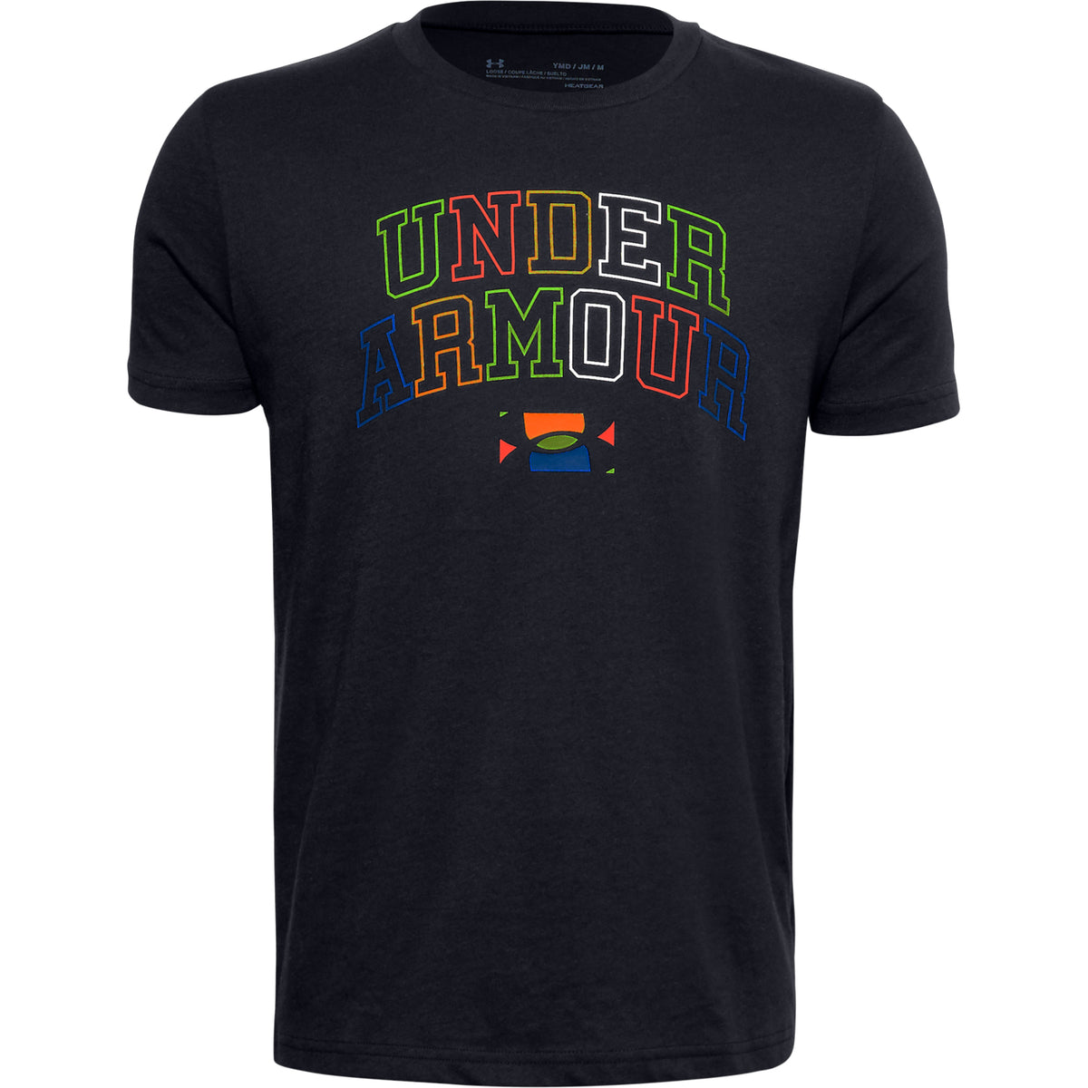 Polera UA Multicolor Wordmark para Niño